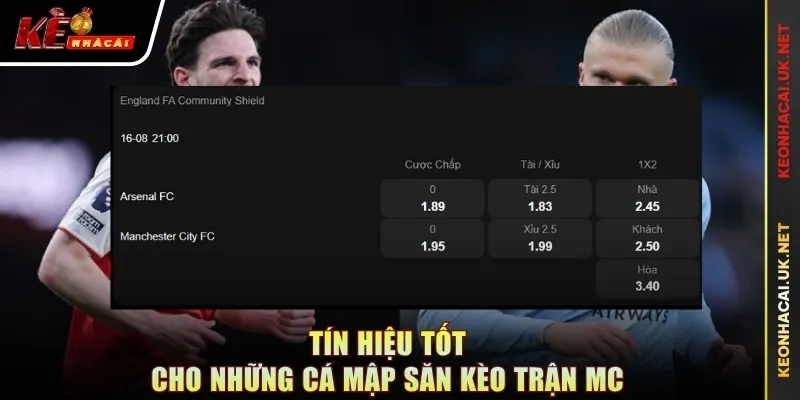 Tín hiệu tốt cho những cá mập săn kèo trận MC